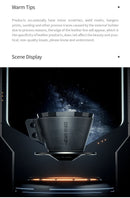 Gotejador de meteorito MHW-3BOMBER, gotejador de alumínio para cafeteira, para 1-2 copos, capa de couro, papel de filtro de bolo