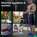 Faixa de resistência fitness, 5 ~ 120lbs, boxe, treinamento de agilidade, equipamento de ginástica, yoga, pilates, acessórios, faixa de borracha, academia em casa