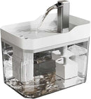 Dispensador de água automático para gatos, dispensador de fonte potável para circulação de água, tigela de água removível com filtro de bomba silencioso