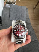 Orient relógio homem remodelar japonês relógios mecânicos automáticos à prova dwaterproof água luminosa esporte relógio de aço inoxidável masculino 1:1