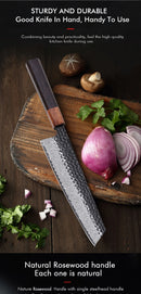 8.2 "japonês kiritsuke chef faca de aço damasco corte afiado carne vegetal cutelo vg10 mão forjada facas cozinha profissionais