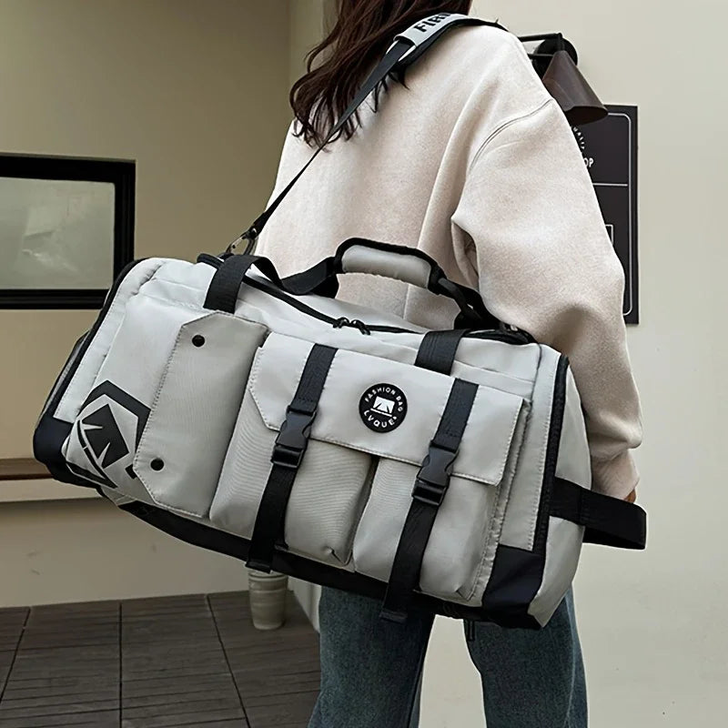 Mochila de ombro unissex para caminhadas, ciclismo, esportes ao ar livre, bolsa de viagem, homens, mulheres, acampamento, escalada, montanhismo