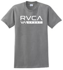Americano retro nova camisa rvca logotipo camiseta masculina verão nova moda retro masculina e feminina topos