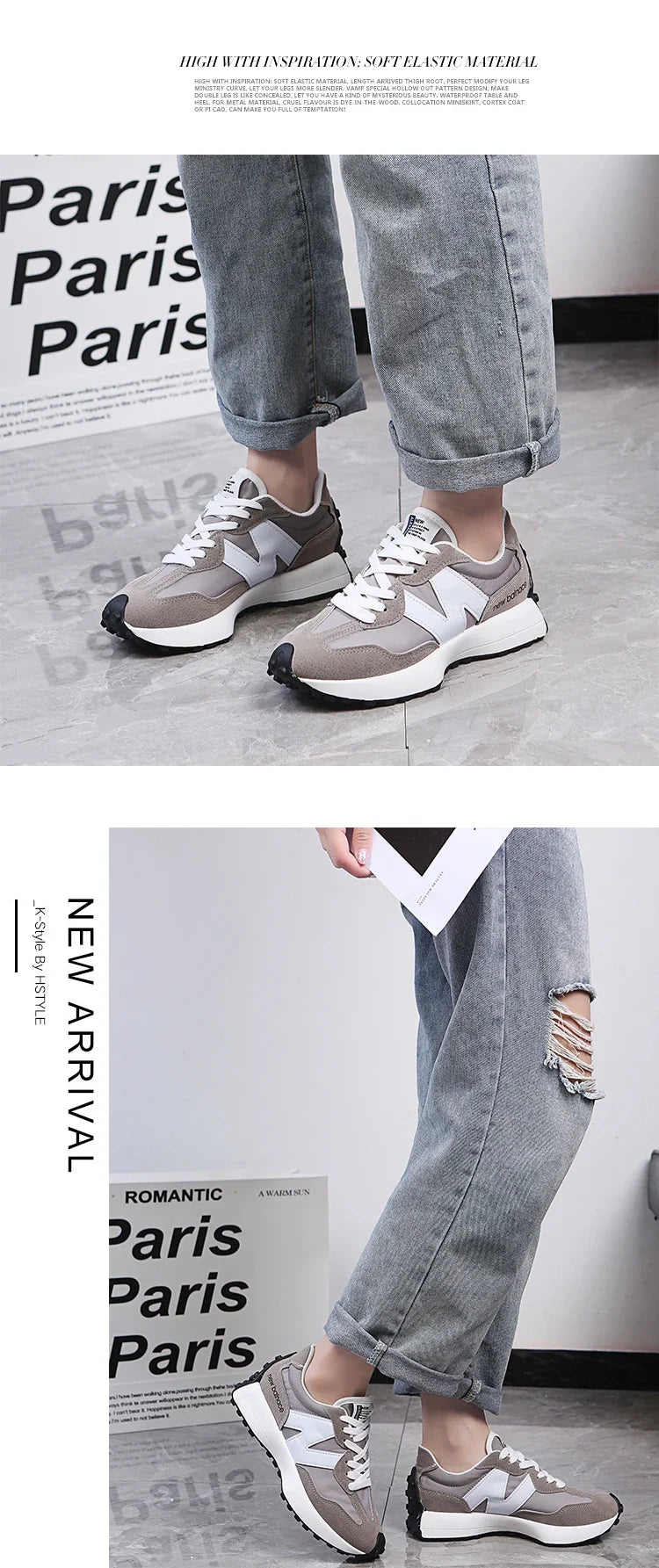 Novo estilo zugu sapatos femininosinspopular pai de sola grossa tênis2025 verão respirável temporada confortável tênis