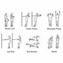 Faixa de resistência fitness, 5 ~ 120lbs, boxe, treinamento de agilidade, equipamento de ginástica, yoga, pilates, acessórios, faixa de borracha, academia em casa