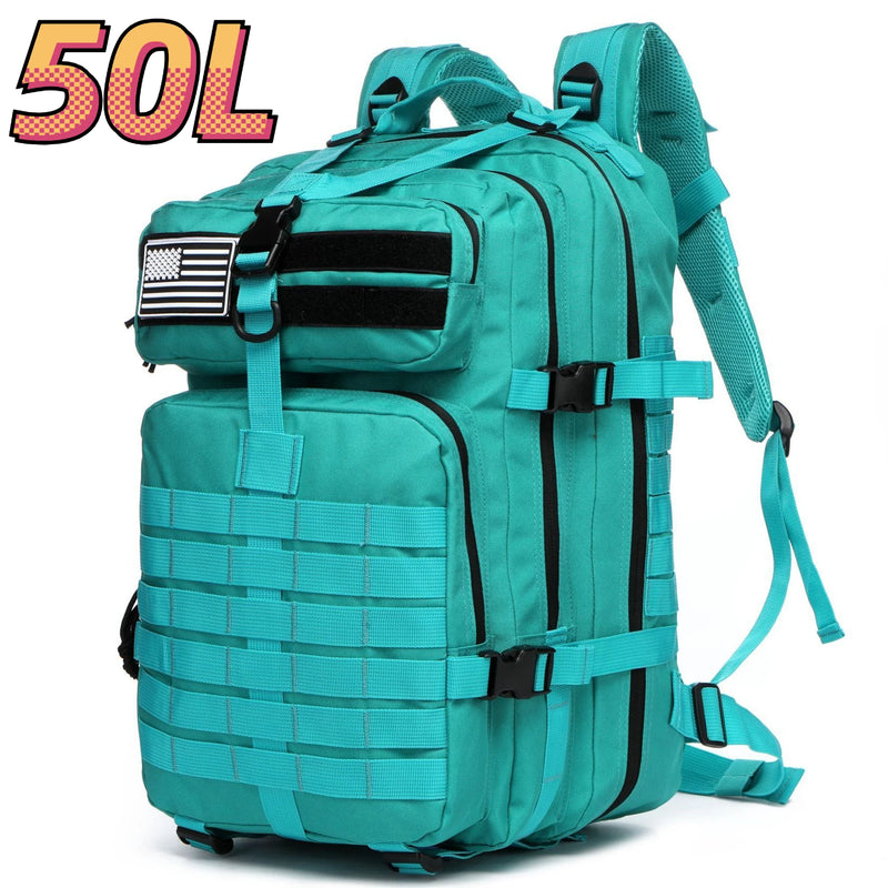 1000d náilon à prova dwaterproof água ao ar livre mochilas tático esportes acampamento caminhadas trekking pesca caça saco mochila 25l/50l