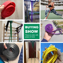 Faixa de resistência fitness, 5 ~ 120lbs, boxe, treinamento de agilidade, equipamento de ginástica, yoga, pilates, acessórios, faixa de borracha, academia em casa