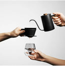 Gotejador de meteorito MHW-3BOMBER, gotejador de alumínio para cafeteira, para 1-2 copos, capa de couro, papel de filtro de bolo