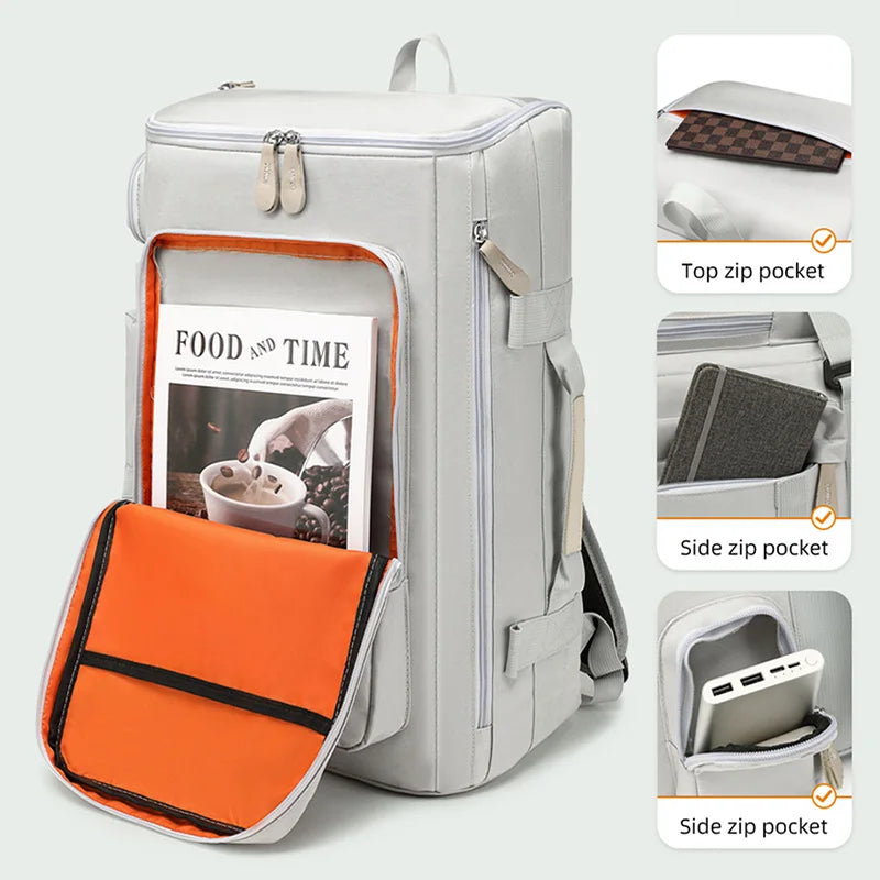 Grande capacidade saco de ginásio mochila de viagem separação seca molhada sacos de ombro mochilas esportivas ao ar livre yoga sacos de treinamento de fitness pacote