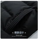 Red Bull 2025 Nova jaqueta grossa, jaqueta acolchoada de algodão quente, jaqueta esportiva casual de inverno, jaqueta à prova de vento com gola alta