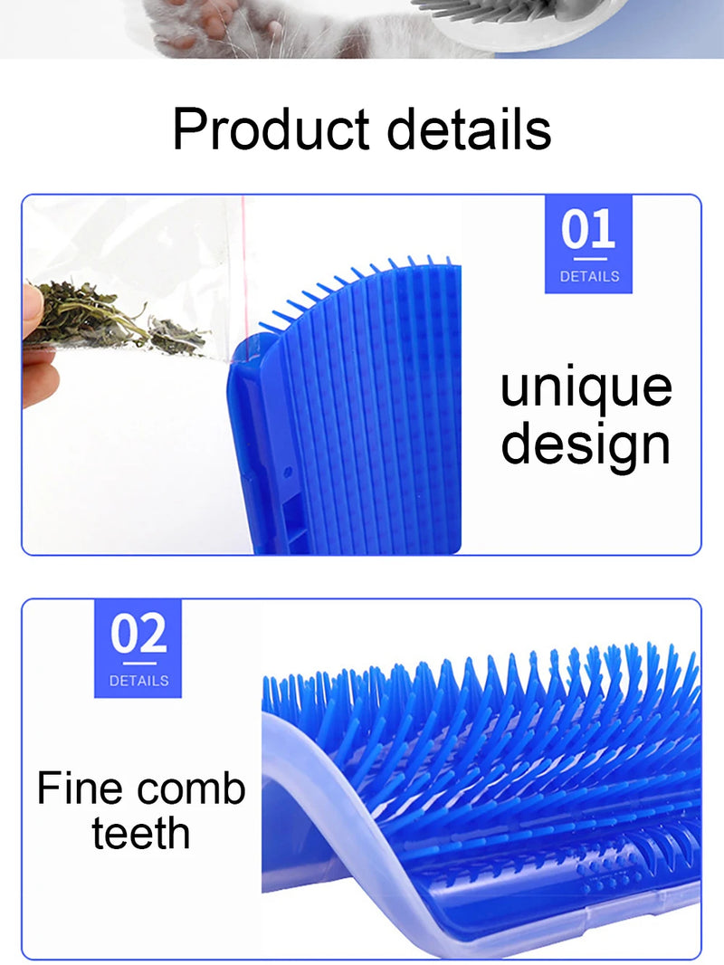 Item mais vendido massageador para gatos pp material animais de estimação bens escova remover pente de cabelo aliciamento mesa cães cuidados reais