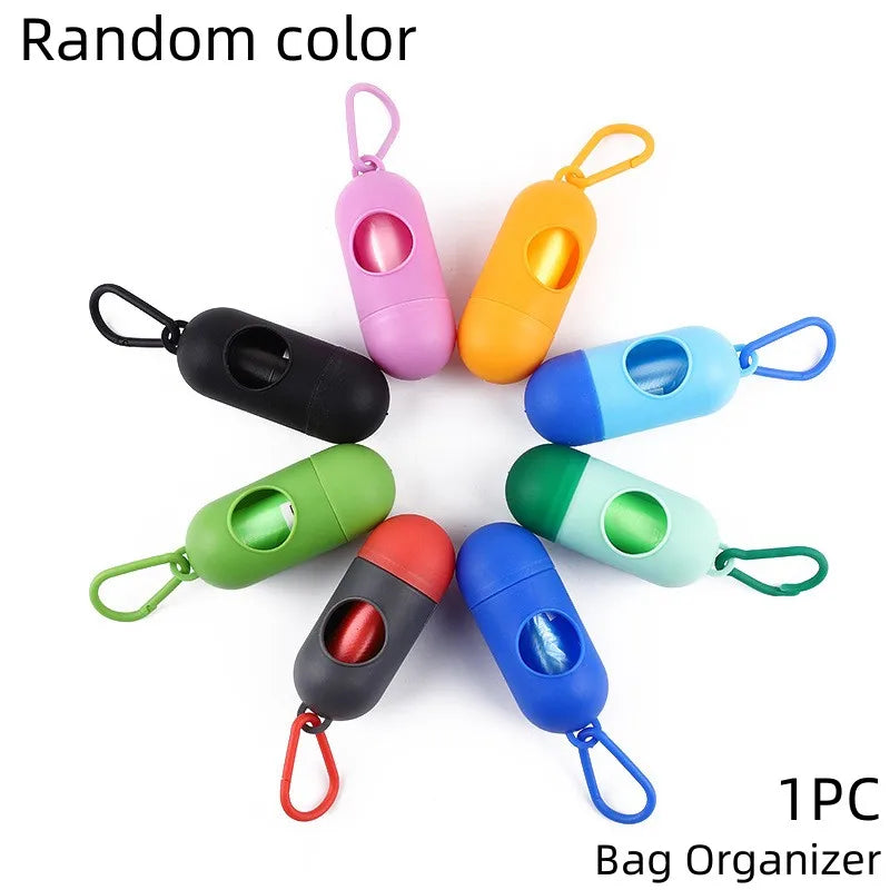 Saco de cocô de cachorro biodegradável saco de lixo para animais de estimação sacos de cocô de cachorro dispensador de saco de cocô de cachorro suprimentos de limpeza de cães produtos para cães presente