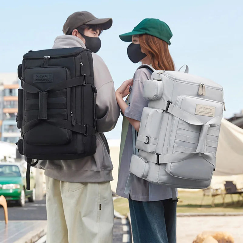 Grande capacidade saco de ginásio mochila de viagem separação seca molhada sacos de ombro mochilas esportivas ao ar livre yoga sacos de treinamento de fitness pacote