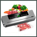 Máquina seladora a vácuo elétrica, embalagem de alimentos secos/úmidos, sacos de vedação a vácuo, cortador embutido, cozinha, armazenamento de alimentos, seladora a vácuo