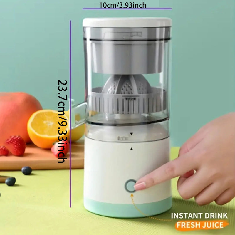 1pc espremedor elétrico suco de laranja usb recarregável cítrico limão espremedor sem fio liquidificador frutas automático espremedor fresco