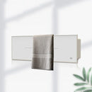 Aquecedor elétrico de toalhas 220V, roupas brancas, secador de toalhas, toalheiro, trilho de temperatura constante