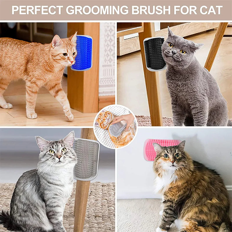 Item mais vendido massageador para gatos pp material animais de estimação bens escova remover pente de cabelo aliciamento mesa cães cuidados reais