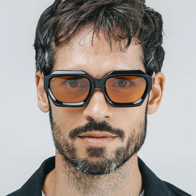 Moda quadrada óculos de sol nova mulher marca luxo pequeno retângulo óculos de sol feminino gradiente uv400 óculos de sol