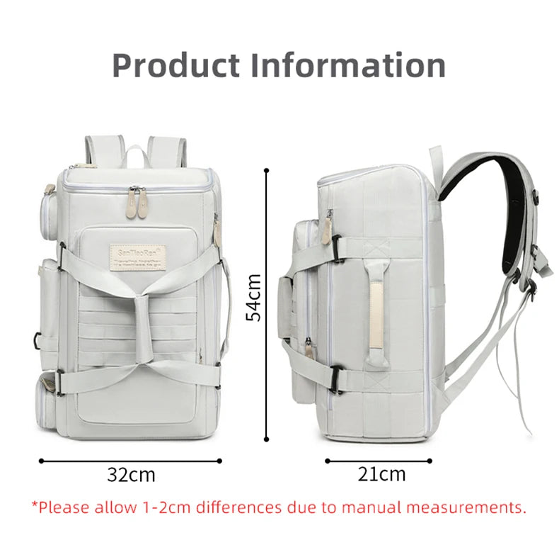 Grande capacidade saco de ginásio mochila de viagem separação seca molhada sacos de ombro mochilas esportivas ao ar livre yoga sacos de treinamento de fitness pacote