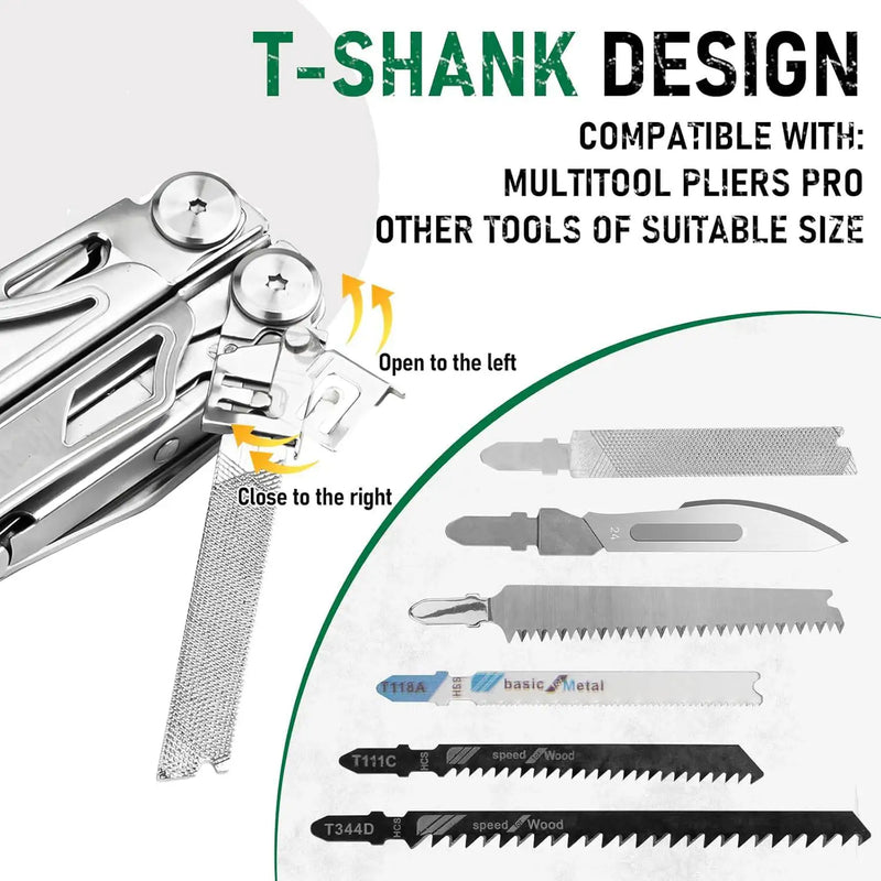 Daicamping dl301 dl30 peça substituível multi conjunto de ferramentas manuais multi-ferramentas facas dobráveis edc sobrevivência engrenagem alicate manual multiferramentas