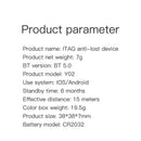 Xiaomi mini rastreador gps bluetooth 5.0 dispositivo anti-perdido pet crianças saco carteira rastreamento ios android localizador inteligente acessório