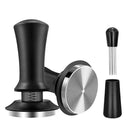 Tamper de café primavera espresso calcadeira 51mm 53mm 58mm calcadores de café e agitador de café calcadores de aço inoxidável acessórios de café