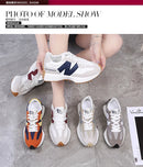 Novo estilo zugu sapatos femininosinspopular pai de sola grossa tênis2025 verão respirável temporada confortável tênis