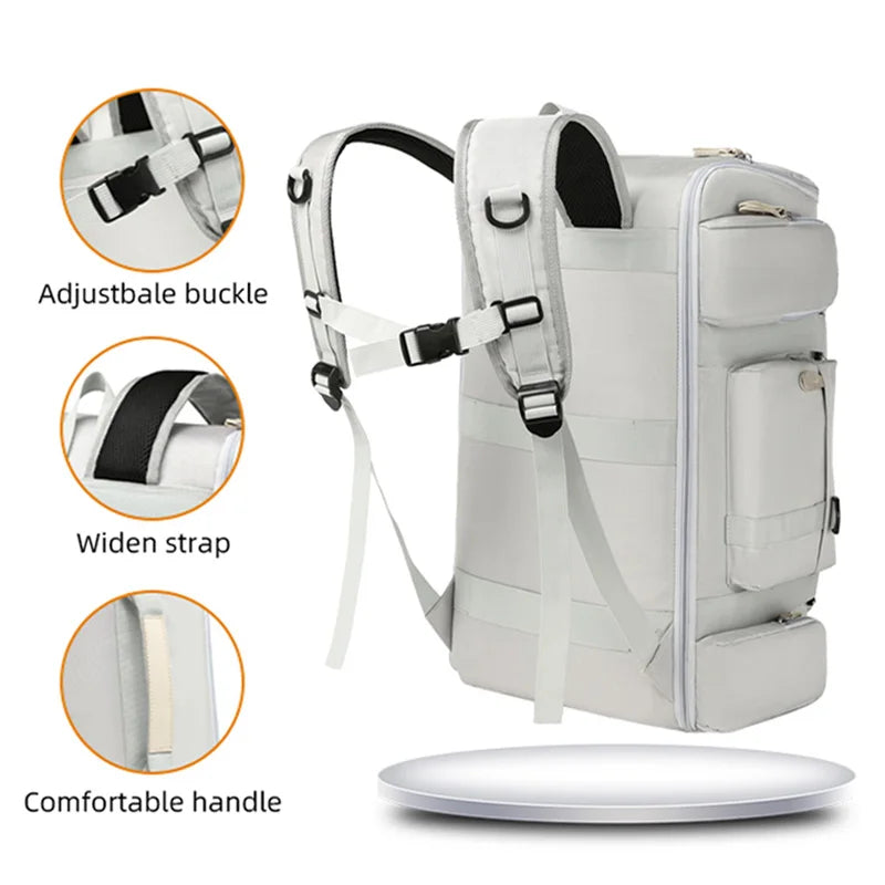 Grande capacidade saco de ginásio mochila de viagem separação seca molhada sacos de ombro mochilas esportivas ao ar livre yoga sacos de treinamento de fitness pacote