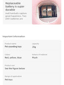 Bola interativa inteligente gato brinquedos de pelúcia elétrica catnip treinamento brinquedo gatinho toque soando produto para animais de estimação rangido brinquedo bola