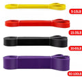 Faixa de resistência fitness, 5 ~ 120lbs, boxe, treinamento de agilidade, equipamento de ginástica, yoga, pilates, acessórios, faixa de borracha, academia em casa
