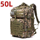 1000d náilon à prova dwaterproof água ao ar livre mochilas tático esportes acampamento caminhadas trekking pesca caça saco mochila 25l/50l