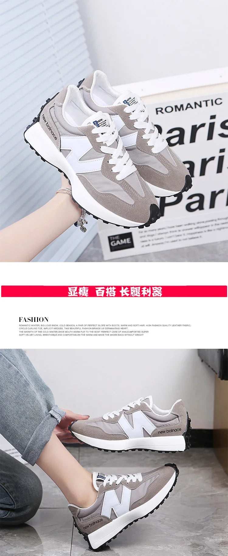 Novo estilo zugu sapatos femininosinspopular pai de sola grossa tênis2025 verão respirável temporada confortável tênis