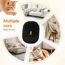 Escova removedora de pelos de animais de estimação, luvas removedoras de pelos de gatinho, escova de deshedding, luva para cachorro, gato, dupla face, pele, limpeza de pelos para carpete