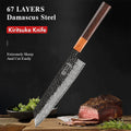 8.2 "japonês kiritsuke chef faca de aço damasco corte afiado carne vegetal cutelo vg10 mão forjada facas cozinha profissionais
