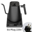 Chaleira elétrica pescoço de ganso 1200w com controle de temperatura chaleira elétrica para café e chá bule de café 110v/220v