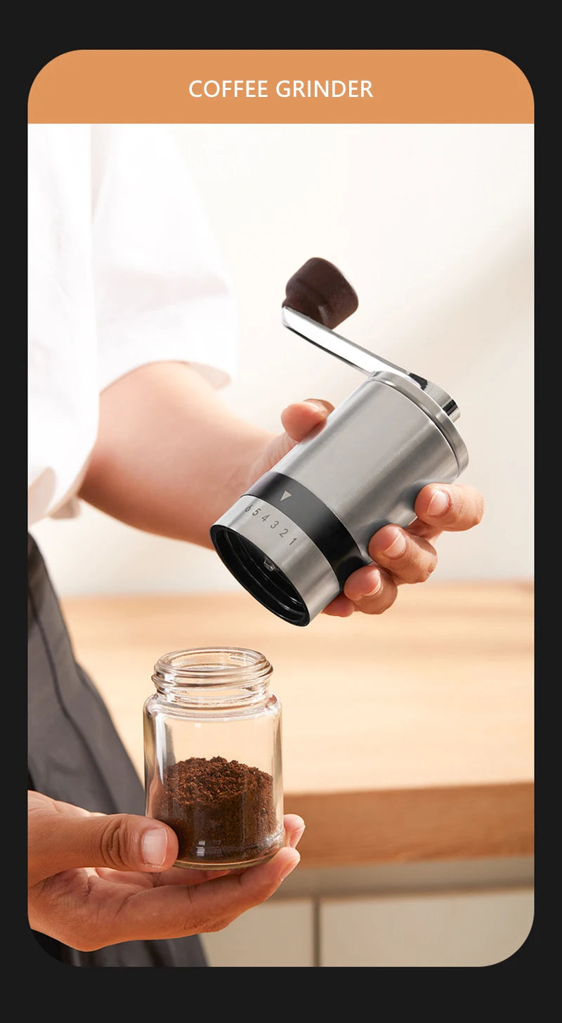 Conjunto De Café Acessórios De Café Moinho De Moinho De Moinho De Vidro Com Gotejador De Filtro Gooseneck Chaleira Especializada BaristaSet