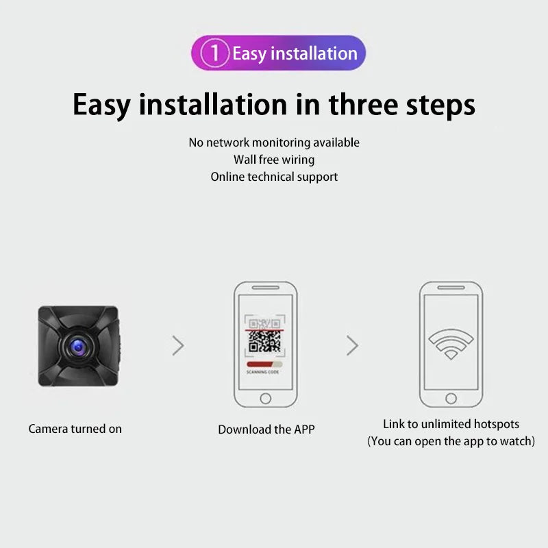 Nova x5 4k hd wifi câmera de segurança sem fio ao ar livre indoor visão noturna sem necessidade energia cartão sd detecção movimento armazenamento nuvem gratuito