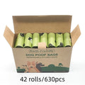 Saco de cocô de cachorro biodegradável saco de lixo para animais de estimação sacos de cocô de cachorro dispensador de saco de cocô de cachorro suprimentos de limpeza de cães produtos para cães presente