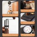 Conjunto De Café Acessórios De Café Moinho De Moinho De Moinho De Vidro Com Gotejador De Filtro Gooseneck Chaleira Especializada BaristaSet