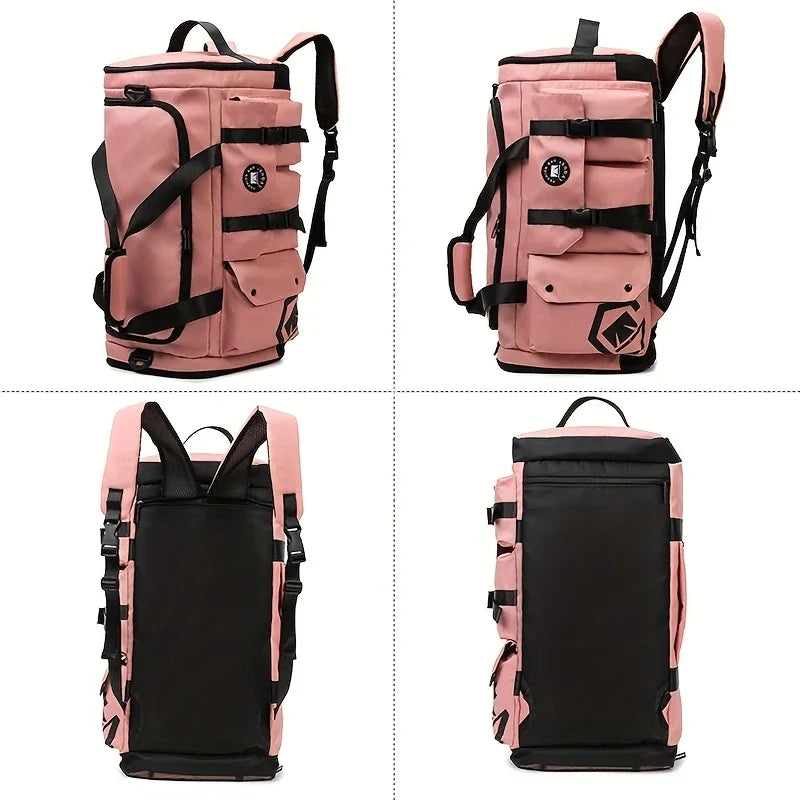 Mochila de ombro unissex para caminhadas, ciclismo, esportes ao ar livre, bolsa de viagem, homens, mulheres, acampamento, escalada, montanhismo