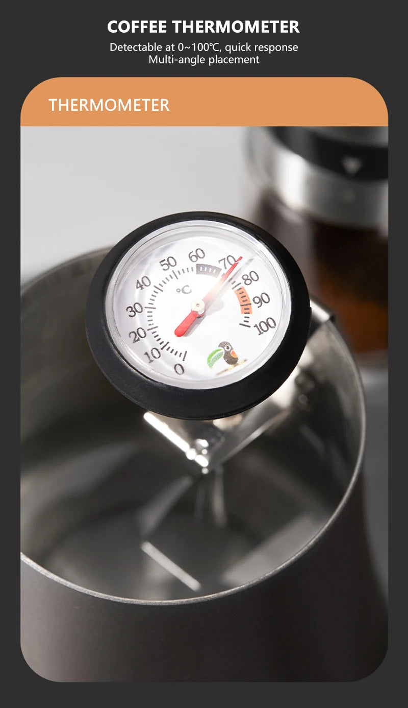 Conjunto De Café Acessórios De Café Moinho De Moinho De Moinho De Vidro Com Gotejador De Filtro Gooseneck Chaleira Especializada BaristaSet