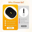 Escova removedora de pelos de animais de estimação, luvas removedoras de pelos de gatinho, escova de deshedding, luva para cachorro, gato, dupla face, pele, limpeza de pelos para carpete